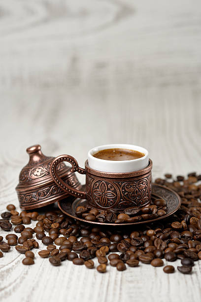 istock Traditional cup of turkish coffee. 475957554