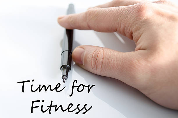 istock Time for fitness concept 475958072