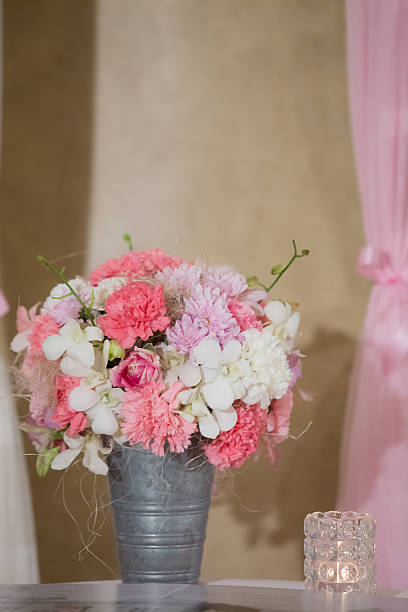 istock zinc vase and Flower 475967023