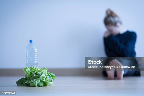 Girl With Anorexia Stock Photo - Download Image Now - 2015, Adult, Adults Only