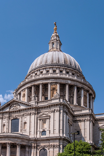Dome of St. Paul's Cathedral in London, England