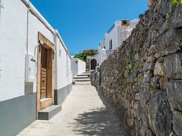 istock Lindos town in Rhodes, Greece 475972549