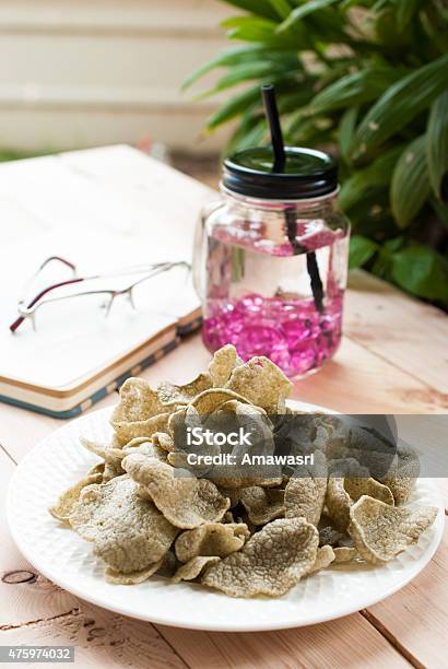 Snacks And Soft Drink Stock Photo - Download Image Now - 2015, Appetizer, Drink