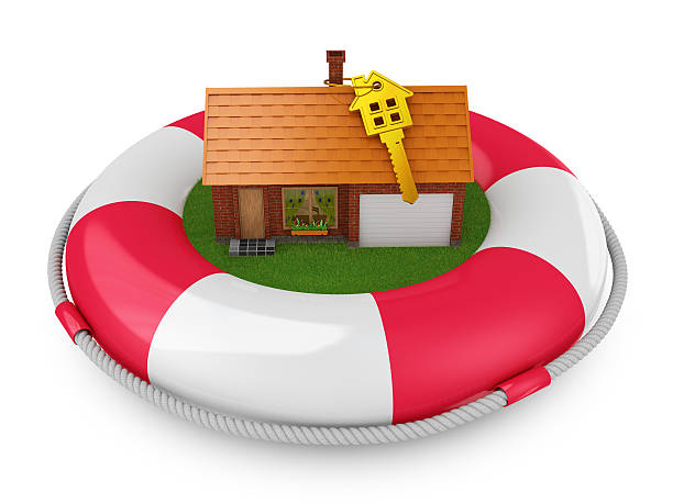 istock cozy house on lifebuoys 475979064
