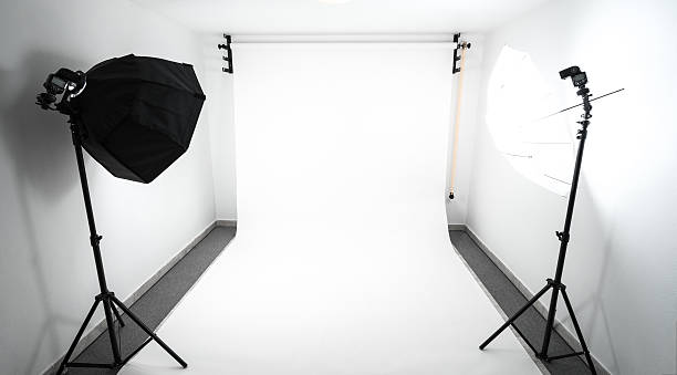 istock Amateur home made photo studio 475979746