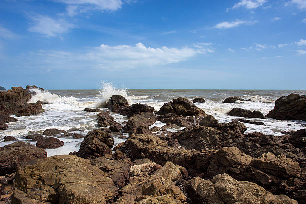 istock wave at coast of Thailand 475979854