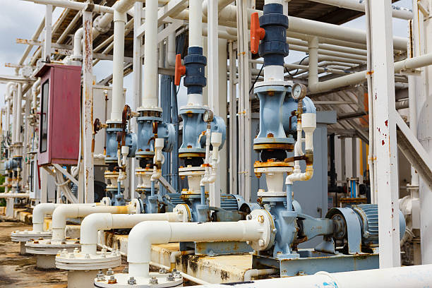 istock Nitrogen chemical plant for factory 475981935