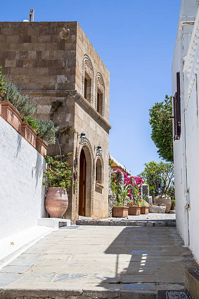 istock Lindos town in Rhodes, Greece 475982043