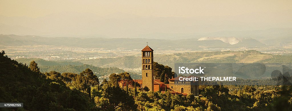 Monastero di Sant Benet de Montserrat - Foto stock royalty-free di Barcellona - Spagna