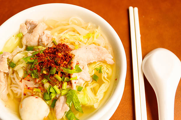 istock noodle soup with meetball 475982301