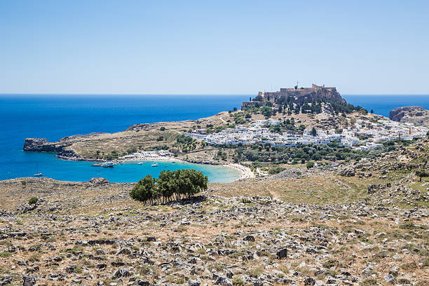 istock Lindos town in Rhodes, Greece 475982671