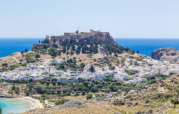 istock Lindos town in Rhodes, Greece 475982681