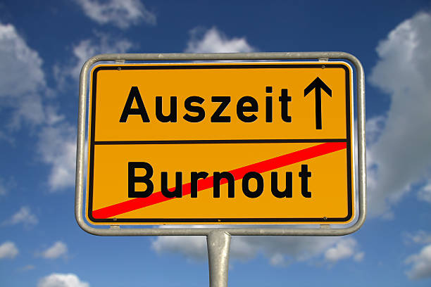 istock German road sign  burnout and time-out 475983163