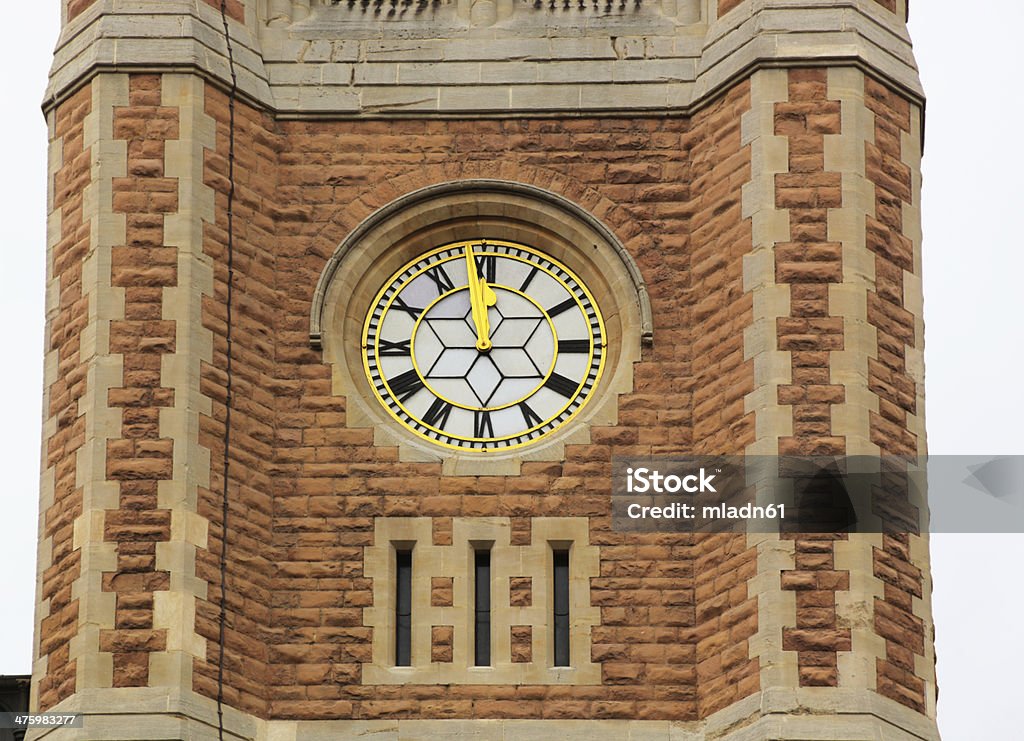 Chiesa di orologio - Foto stock royalty-free di Cattedrale