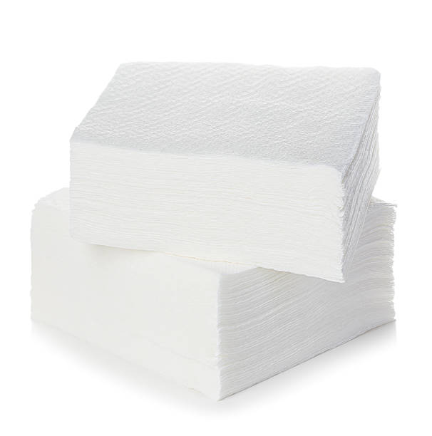 istock Napkins isolated on white background 475984924