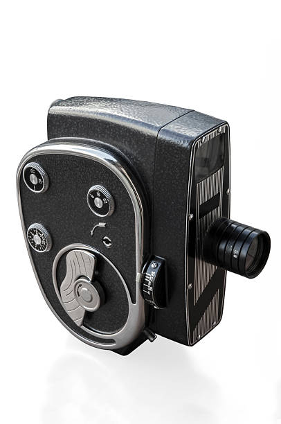 istock Vintage cine movie camera 475985976