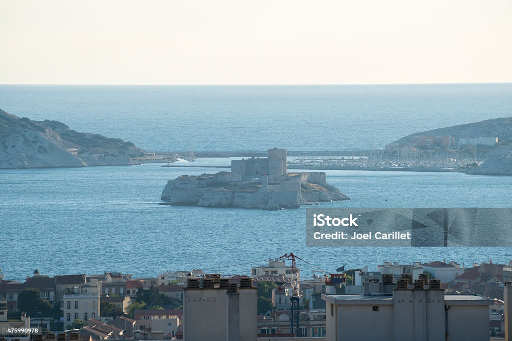 Chateau d'If in Marseille, France View of Chateau d'If in Marseille, France. Alexandre Dumas made the island famous by using it as a setting in his novel The Count of Monte Cristo. Alexandre Dumas - Père Stock Photo