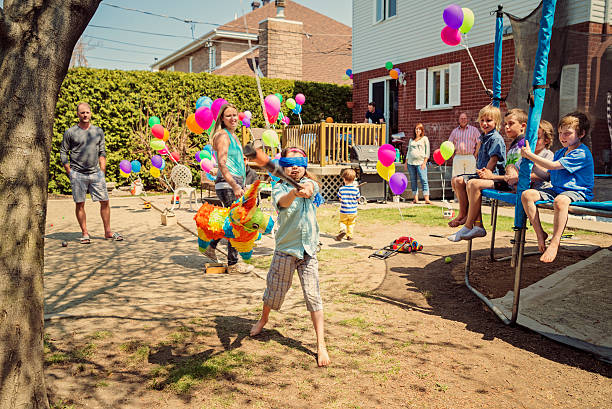 200+ Kid Birthday Party Pinata Stock Photos, Pictures & Royalty