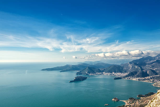 istock Seascape Montenegro. Mountains and islands. 475992981