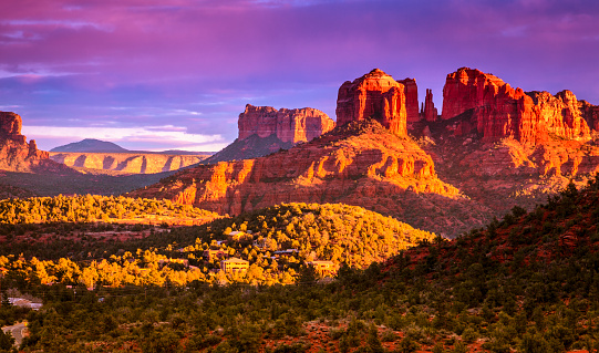 Cathedral Rock atardecer photo