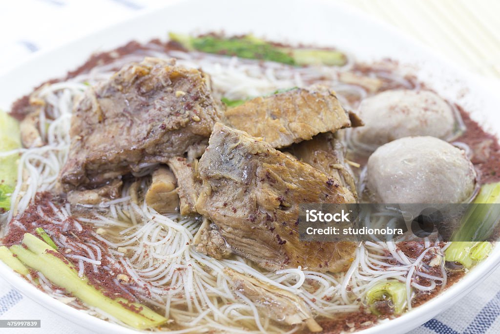Noodle Beef Stew Noodle Soup Asian style beef (Thai Food) Asia Stock Photo