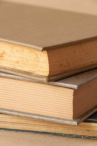 istock Close up of vintage books. Selective focus 476001502