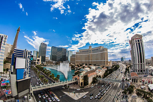 las vegas fountains - architexture zdjęcia i obrazy z banku zdjęć