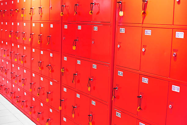 istock deposit locker boxes in red color 476004854