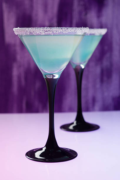 istock Cocktail in martini glasses on the bar table 476005144