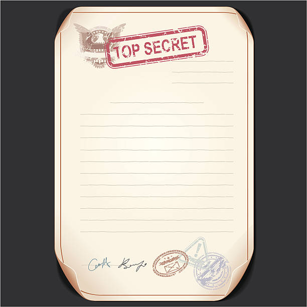 top secret документ - top secret secrecy mystery data stock illustrations