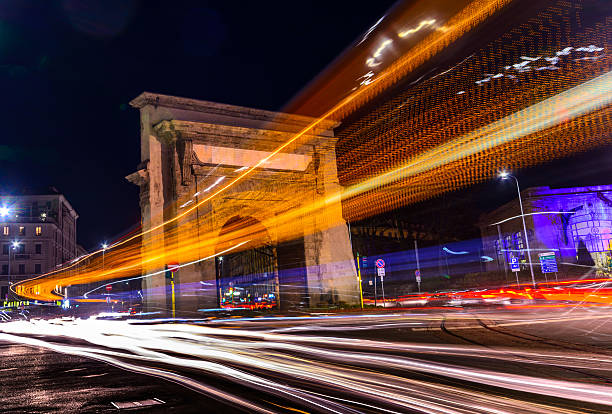 istock Long exposure - Porta Romana, Milan 476010110