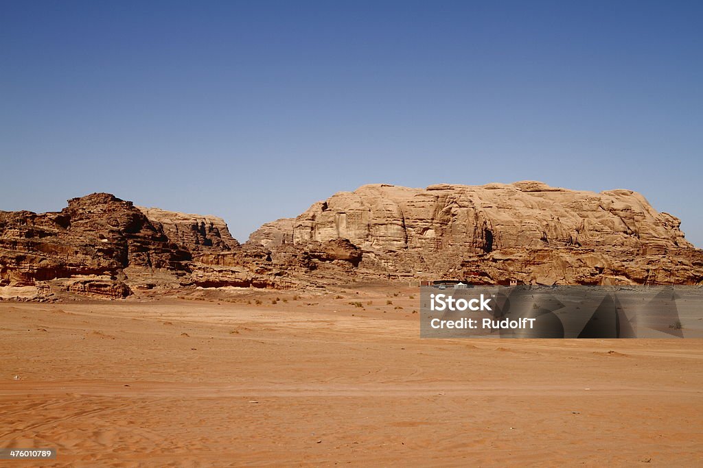 Au Wadi Rum - Photo de Arabie libre de droits
