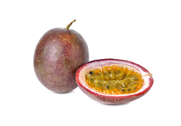 istock passion fruits on white background 476013450