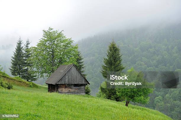 Old House In Mountain Stock Photo - Download Image Now - 2015, Architecture, Backgrounds