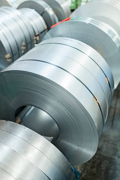 istock Rolls Of Steel Sheet 476018460