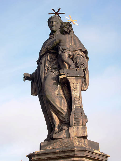 istock St. Anthony of Padua statue on Charles bridge Prague 476020302