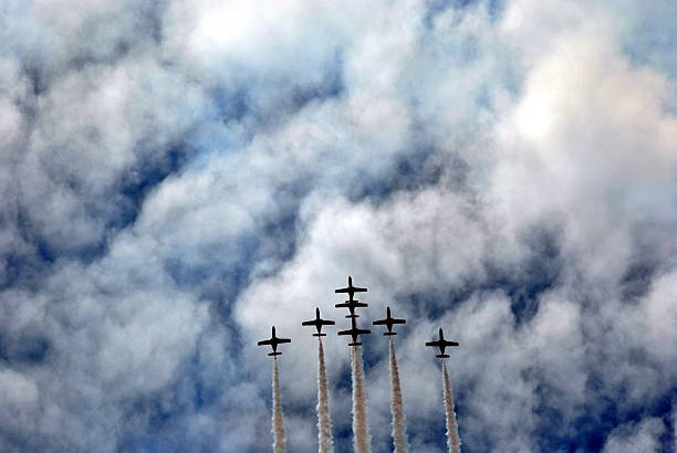 istock Aircraft show aircraft 476020546