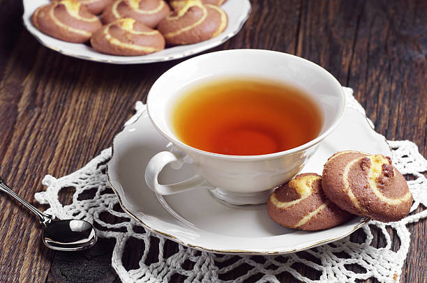 istock Tea with sweet cookies 476021494