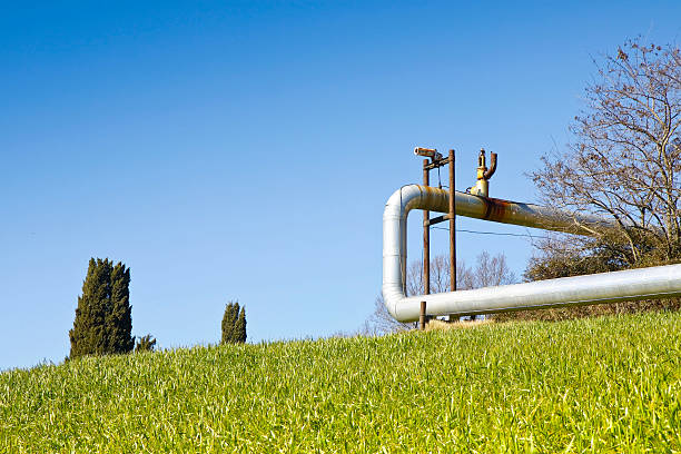 istock Geothermal power plant in Tuscany hills 476022150