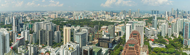 istock Singapore Skyline Aerial Panorama 476022550