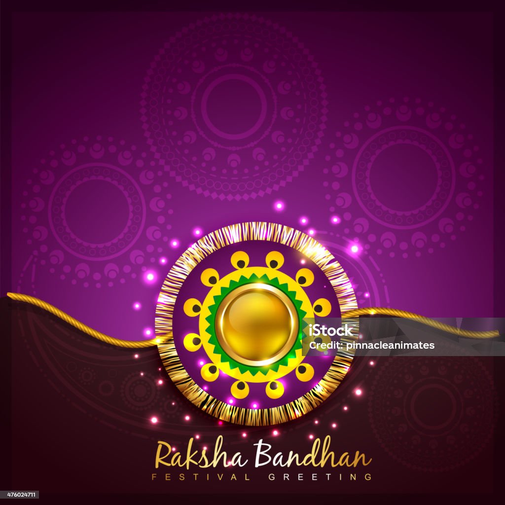 stylish rakhi design stylish vector rakhi design Abstract stock vector