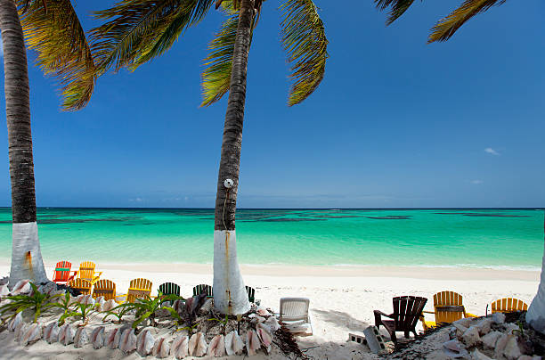 istock Beautiful tropical beach at Caribbean 476025350