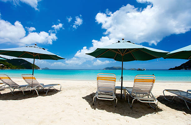 istock Idyllic tropical beach at Caribbean 476025360