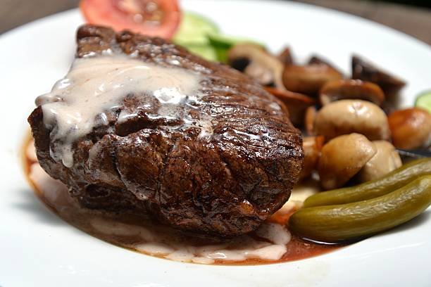istock Chateaubriand steak with sauce 476026630