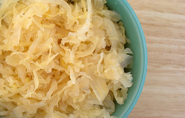istock Canned sauerkraut in a bowl 476026686