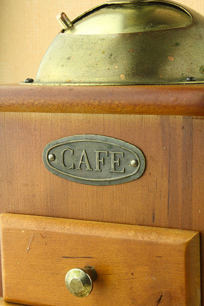 istock old coffee grinder brown in color 476028119