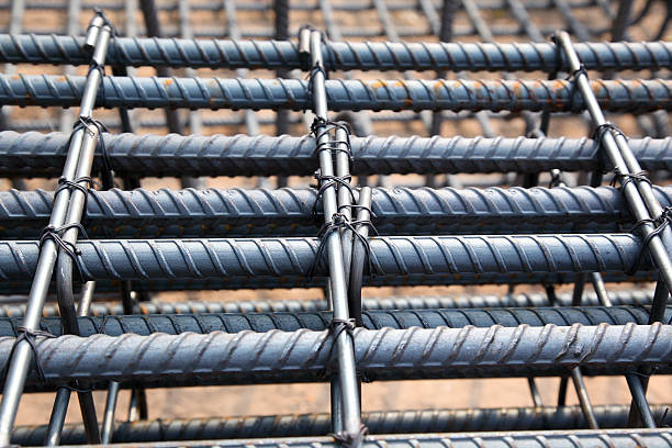 istock Reinforcing steel bars for building armature 476031199