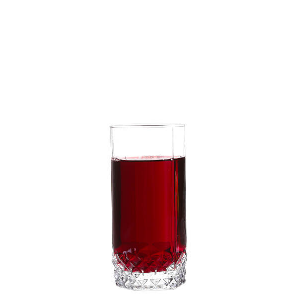 istock Glass of cherry juice. Isolated on white background 476031428