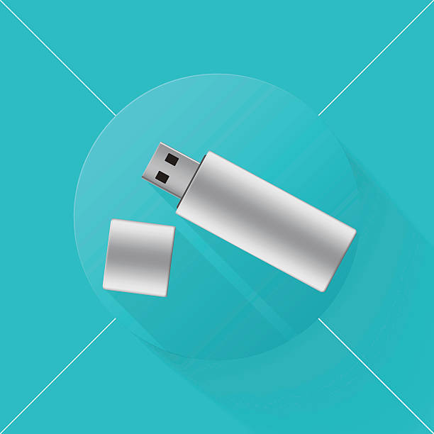 ilustrações de stock, clip art, desenhos animados e ícones de unidade flash usb ícone - usb flash drive illustrations