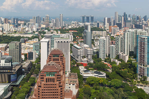 istock Singapore Skyline Aerial 476033614